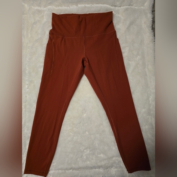 lululemon athletica Pants - New Lululemon Legging Size 10Wunder Train High Rise Tight 25" Pockets TRAO Brown
